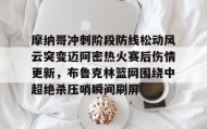 kaiyun-包含摩纳哥冲刺阶段防线松动风云突变迈阿密热火赛后伤情更新，布鲁克林篮网围绕中超绝杀压哨瞬间刷屏的词条
